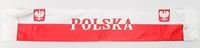 samochodowy szalik kibica polska  z przyssawkami