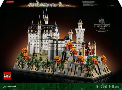 LEGO Architecture 21063 Zamek Neuschwanstein na Arena.pl