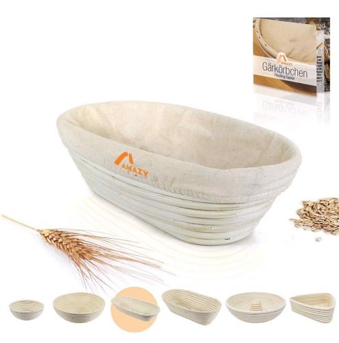 Amazy kosz fermentacyjny na chleb owalny 28x17 cm na Arena.pl
