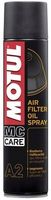 Olej Motul Air Filter Oil Spray A2 400ml do nasączania filtrów powietrza
