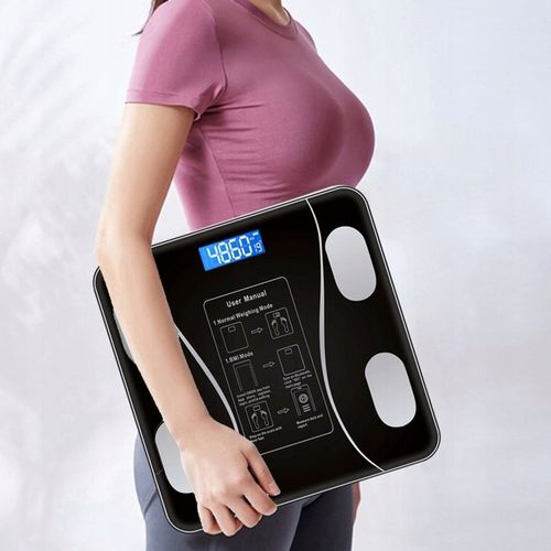 WAGA ŁAZIENKOWA BLUETOOTH SMART 25w1 180Kg ANALITYCZNA INTELIGENTNA + METR na Arena.pl