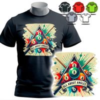 KOSZULKA T-SHIRT MĘSKI WZORY DO WYBORU - BILARD - 3XL