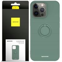 ETUI SILIKONOWE SPACECASE RING CASE OBUDOWA DO IPHONE 13 PRO + SZKŁO