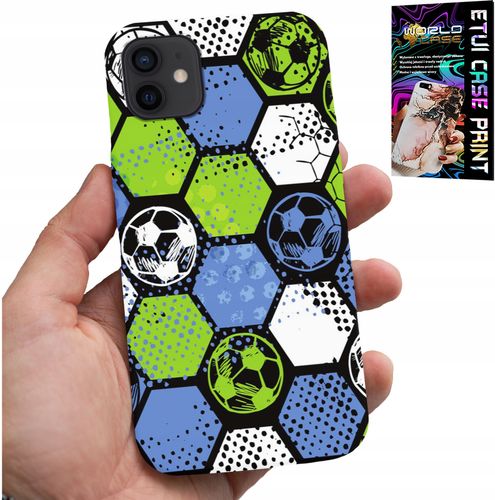 ETUI DO IPHONE 12 - PIŁKARSKIE WZORY PLECKÓW FOOTBALL CASE na Arena.pl