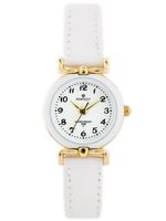 ZEGAREK DZIECIĘCY PERFECT LP004-2 - KOMUNIJNY - biały (zp801a)