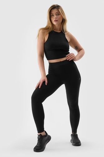 LEGGINSY DAMSKIE DZIANINOWE Z LOGO 4F CZARNE 4FWMM00TTIGF195-20S XL na Arena.pl