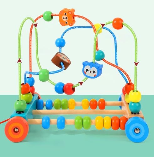 labirynt edykacyjny zoo przeplatanka mula do ciągania na kołach na Arena.pl