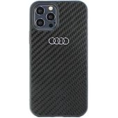 Audi Carbon Fiber iPhone 12/12 Pro 6.1" czarny/black hardcase