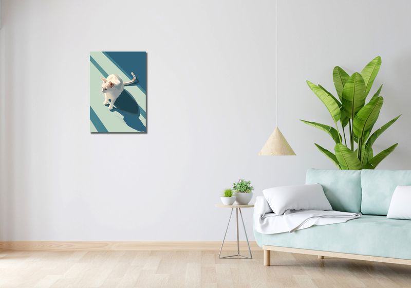 Obraz 40x60cm Kocia Persona zdjęcie 2