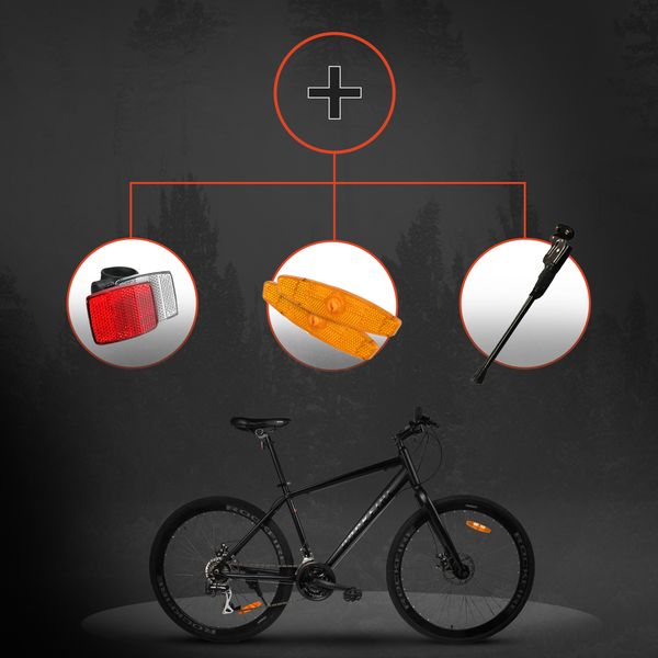 Rower Górski MTB MalTrack BLACK 27,5'' zdjęcie 6