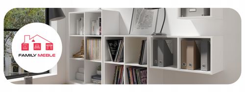 Regał półka organizer pojemnik stojak na płyty winylowe segregatory Cubo 3 na Arena.pl