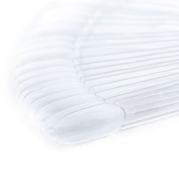 Wzornik wachlarz migdałki - 50 tipsów - clear zdjęcie 2