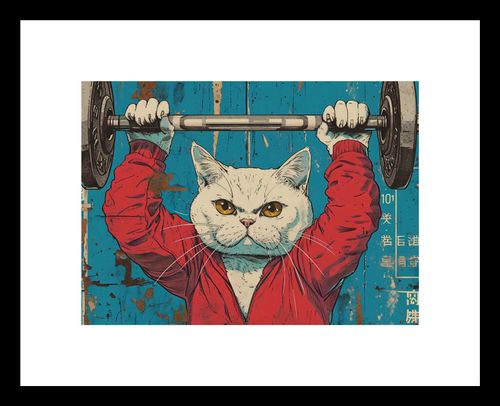 Plakat 18x13cm Mistrz Ciężarów na Arena.pl