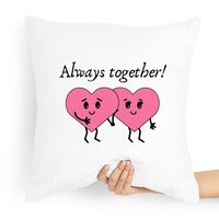 Poduszka Na Walentynki Always Together Z Nadrukiem Ze Zdjęciem