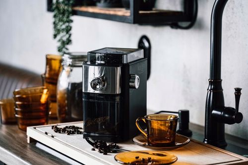 Młynek żarnowy do kawy elektryczny Regulacja grubości mielenia na Arena.pl