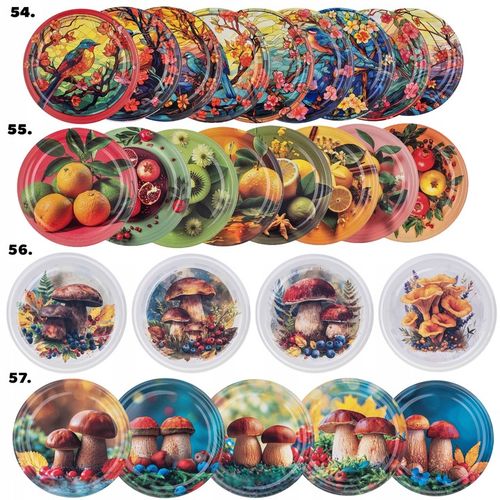 SŁOIK 720 ml SŁOIKI NA PRZETWORY MIÓD OGÓRKI WIECZKA ZAKRĘTKI 24 SZT FI 82 na Arena.pl