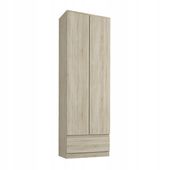 Szafa regał biurowy książki 60cm 2d 1sz sonoma B-4