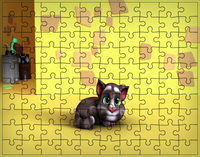 Puzzle Gadający Kot