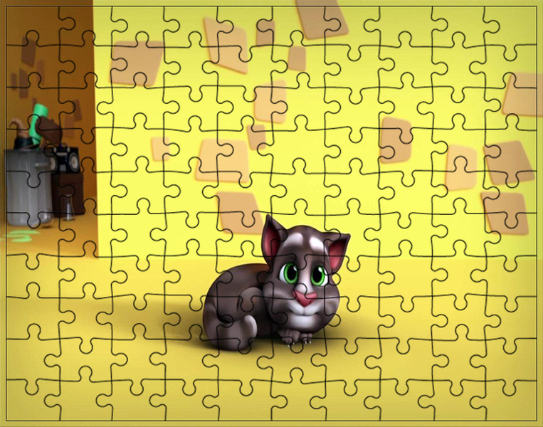 Puzzle Gadający Kot zdjęcie 1