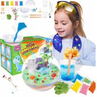 Zestaw naukowy hodowla kryształów KRYSZTAŁY eksperymenty dla dzieci SYRENKA
