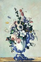 Plakat 61x91,5cm Rococo Vase, Paul Cezanne Vintage do Salonu