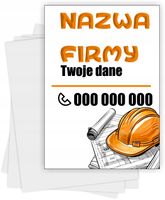 Ulotki A5 reklamowe firmowe 1000 szt dużo wzorów NAZWA FIRMY REMONTY