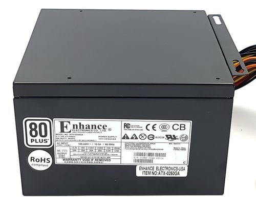 Zasilacz PC ATX Enhance Electronics 500W ATX-0250GA 80 PLUS bronze na Arena.pl