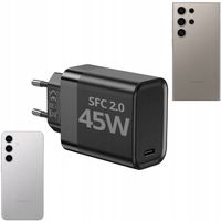 Szybka Ładowarka Sieciowa USB-C 45W do Samsung Galaxy S25 S24 Ultra /S25+