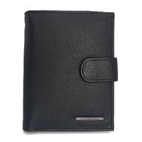 portfel męski skórzany rfid bellugio - czarny