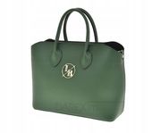 Laura Biaggi – torebka shopper zielona JS59