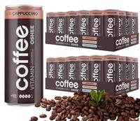 48x OSHEE Vitamin Coffee Cappuccino 250 ml
