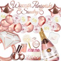Wieczór Panieński Baner Zestaw Balonowy Dekoracja