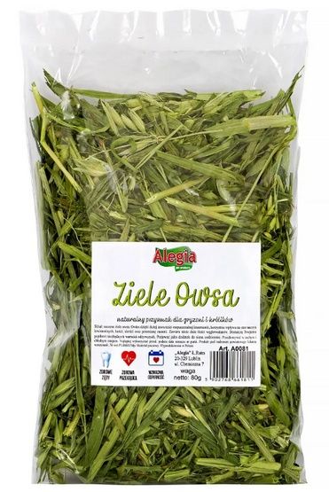 Alegia Natural Ziele owsa 80g zdjęcie 1