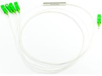 Spliter PLC 1X4 STEEL BOX SM 0.9MM 1M SC/APC PLC 1X4 SM