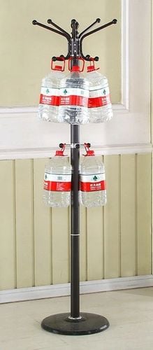 WIESZAK stojący STOJAK na ubrania STABILNY podłoga CZARNY na Arena.pl