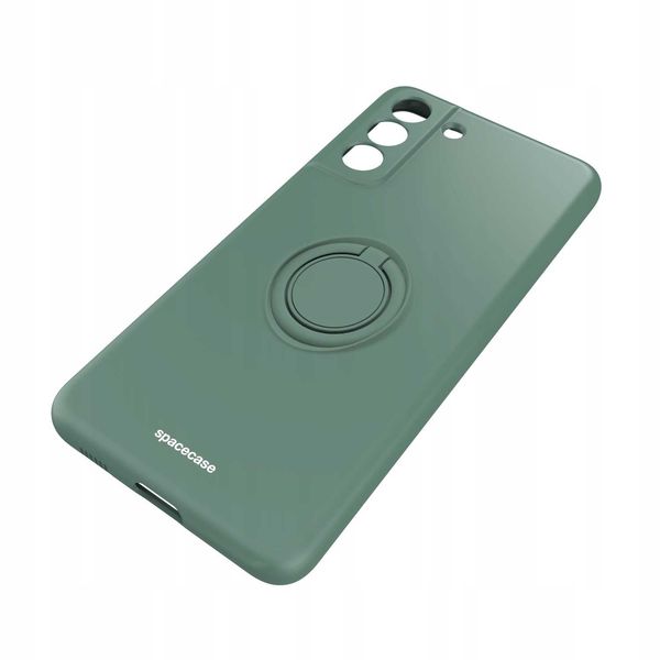 Spacecase Silicone Ring Galaxy S21 Fe Dark Green zdjęcie 4