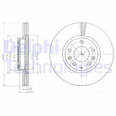 TARCZA HAM PRZOD 299X25 V na Arena.pl