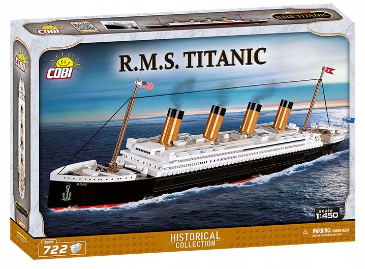 KLOCKI COBI 1929 STATEK TITANIC zdjęcie 2