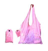 Składana torebka na zakupy różowa