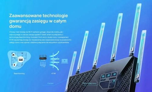 Router TP-LINK Archer AX55 AX3000 4LAN 1WAN 1USB na Arena.pl