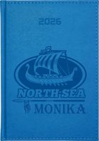 GRAWEROWANY KALENDARZ DZIENNY A5 2026 TERMINARZ DUŻO WZORÓW TWÓJ TEKST