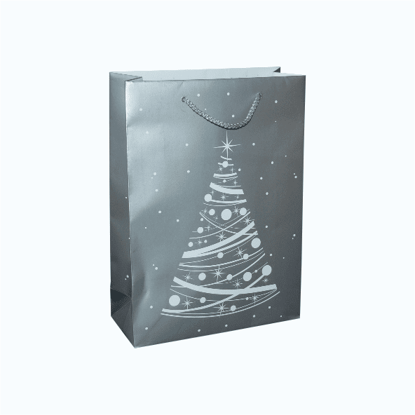 Torba świąteczna choinka 32 x 13 x 42 cm zdjęcie 1