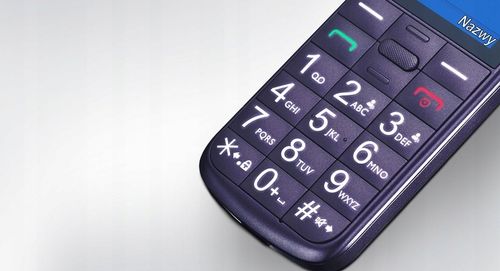 Telefon komórkowy Panasonic KX-TU110 32 MB / 512 MB 2G czarny na Arena.pl