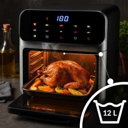 FRYTKOWNICA BEZTŁUSZCZOWA AIR FRYER 8,5L PIEKARNIK 1350W 10 TRYBÓW na Arena.pl