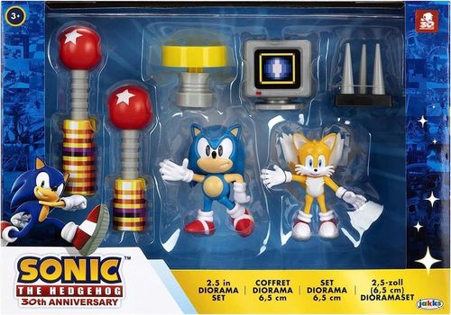 SONIC the Hedgehog Figurki Sonic i Tails diorama na Arena.pl