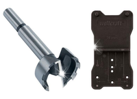 WOLFCRAFT Wiertło forstnera po zawiasy 35 mm + szablon WF8728000