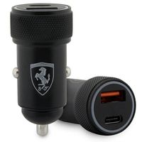 ŁADOWARKA SAMOCHODOWA FERRARI 20W SZYBKIE ŁADOWANIE PD QC 3.0 DO TELEFONU