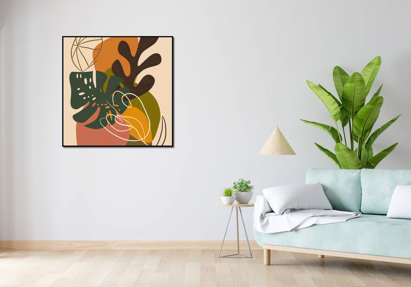 Plakat 90x90cm Leśna Kompozycja zdjęcie 4