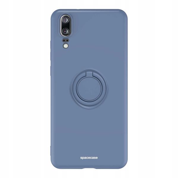 Spacecase Silicone Ring Huawei P20 Blue zdjęcie 7