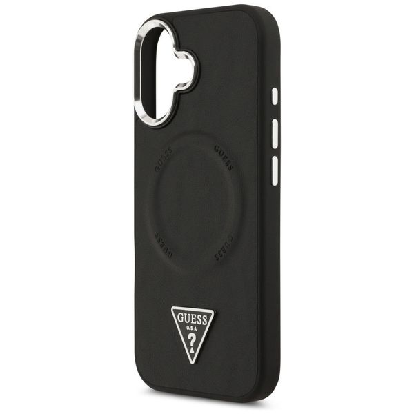 Etui Guess Triangle Logo MagSafe do iPhone 17 czarny zdjęcie 6